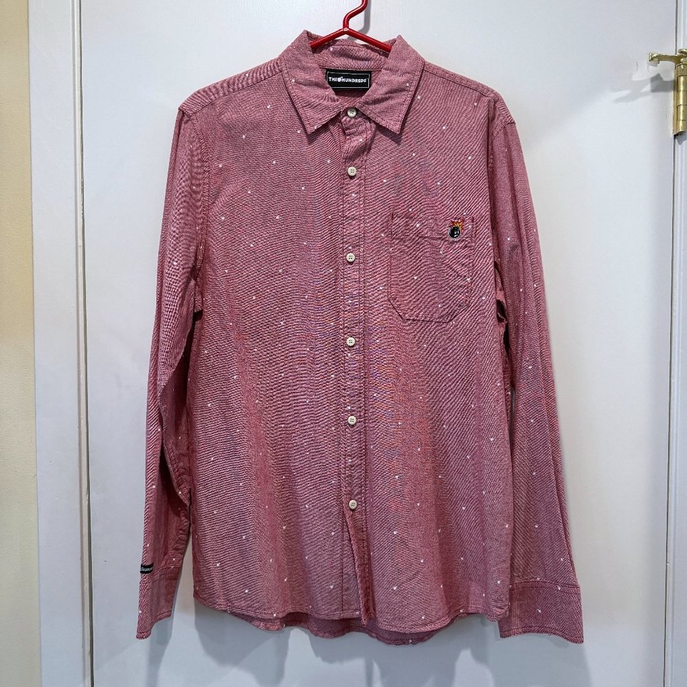The Hundreds Mini Bomb Shirt - Large - Mens - Red - 2014 Collection